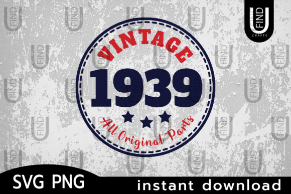 Download Vintage 1939 All Original Parts - 1939 Collection
