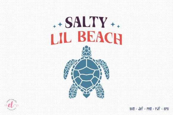 Download Salty Lil Beach - Retro Summer SVG - Summer svg Collection