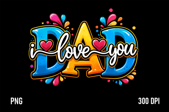 Download I Love You Dad Fathers Day PNG - Dad Collection