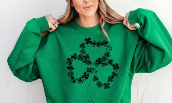 Download St Patrick's Leaf Shamrock Sublimation - Shamrock Collection