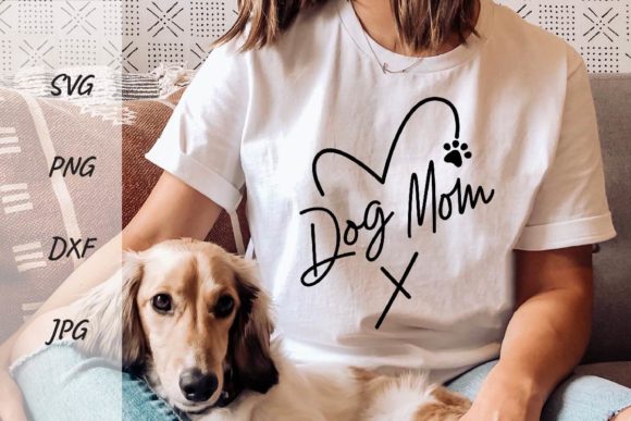 Download Dog Mom Heart Svg Mothers Day Shirt - Heart Collection
