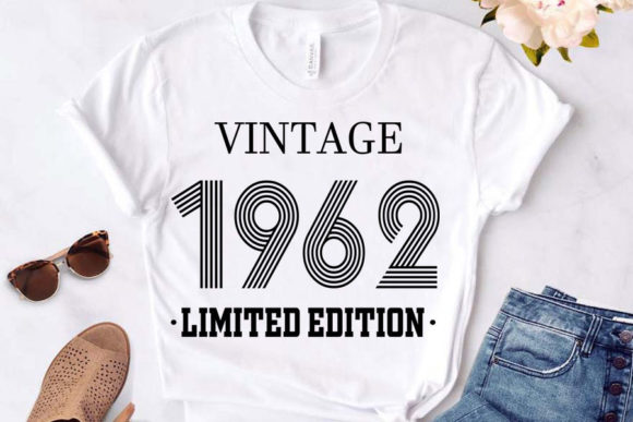 Download Vintage Since 1962 Svg, Birthday Svg, 60 - 1962 Collection