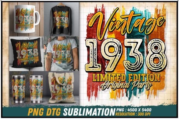 Download Vintage 1938 Limited Edition Original - Premium Resources