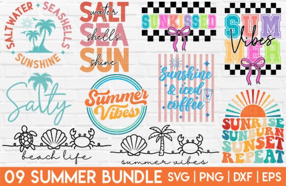 Download Summer SVG Bundle Ocean Beach Vacation - Summer svg Collection