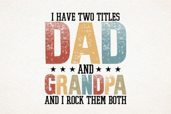 Download Dad and Grandpa SVG Retro Tshirt Design - Dad Collection