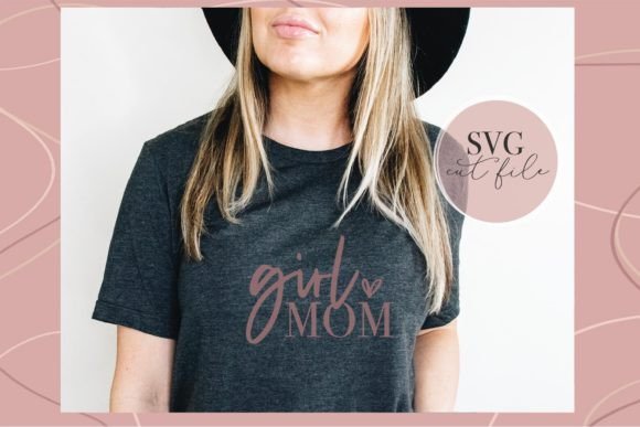 Download Girl Mom Heart SVG - Heart Collection