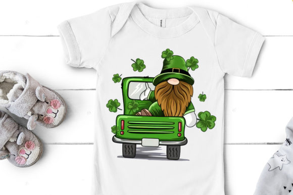 Download Patrick's Day, Gnome Truck Shamrock PNG - Shamrock Collection