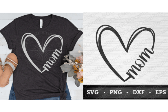 Download Mom Heart SVG - Heart Collection